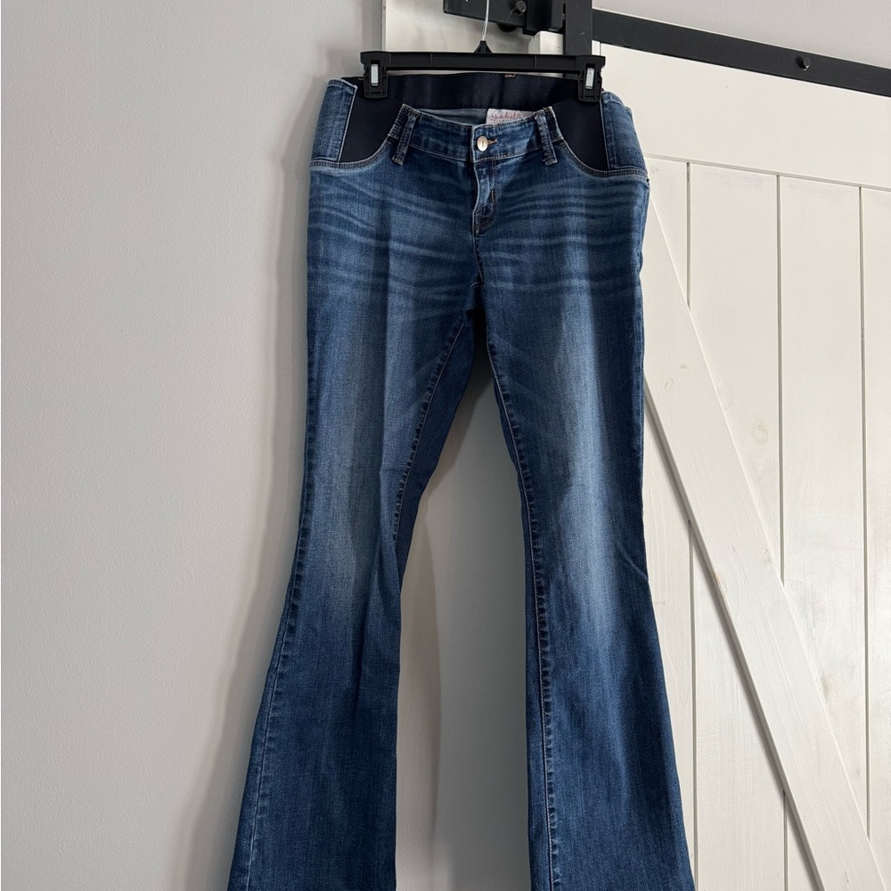 Isabel Maternity by Ingrid & Isabel Blue Boot Cut Jeans